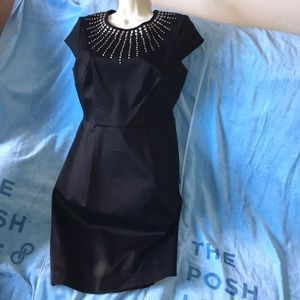 Chetta B Sunhee size 10 black and silver dress 👗